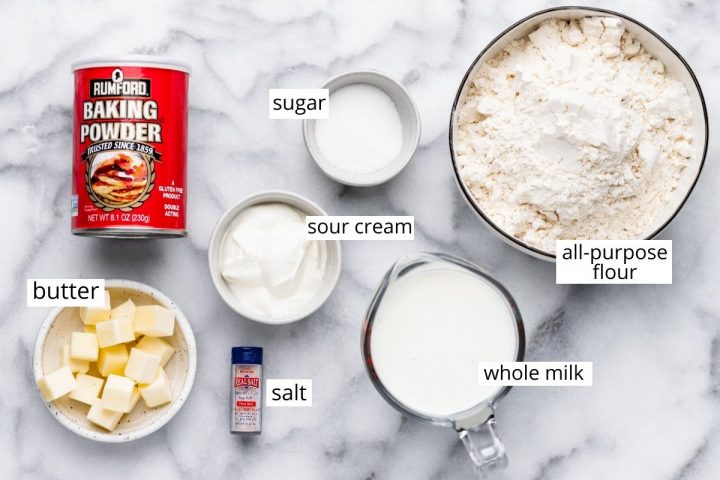 the ingredients in this biscuit recipe