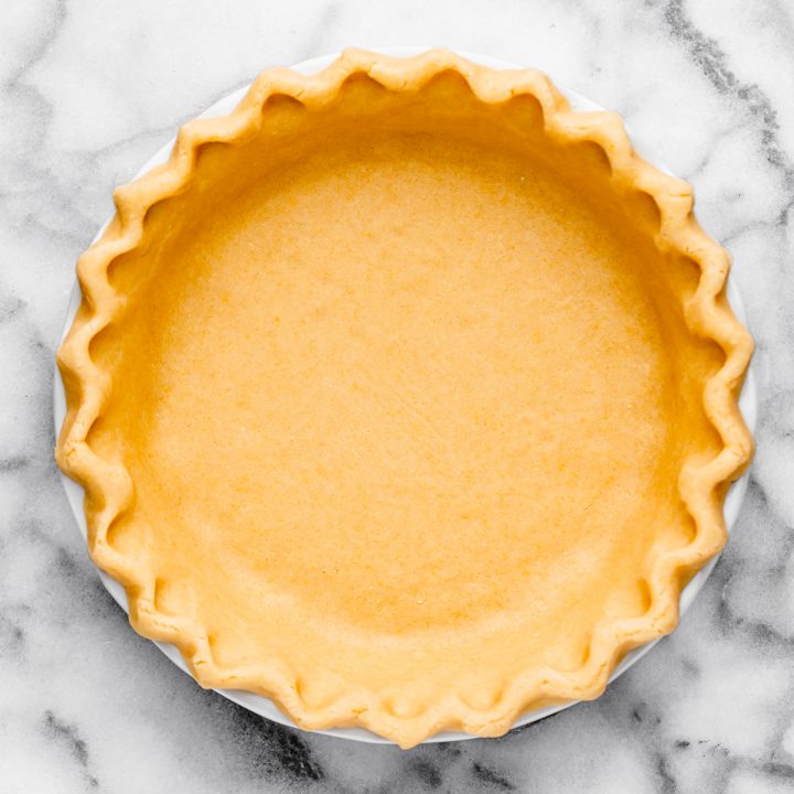 a photo showing How to Make Sweet Potato Pie crust