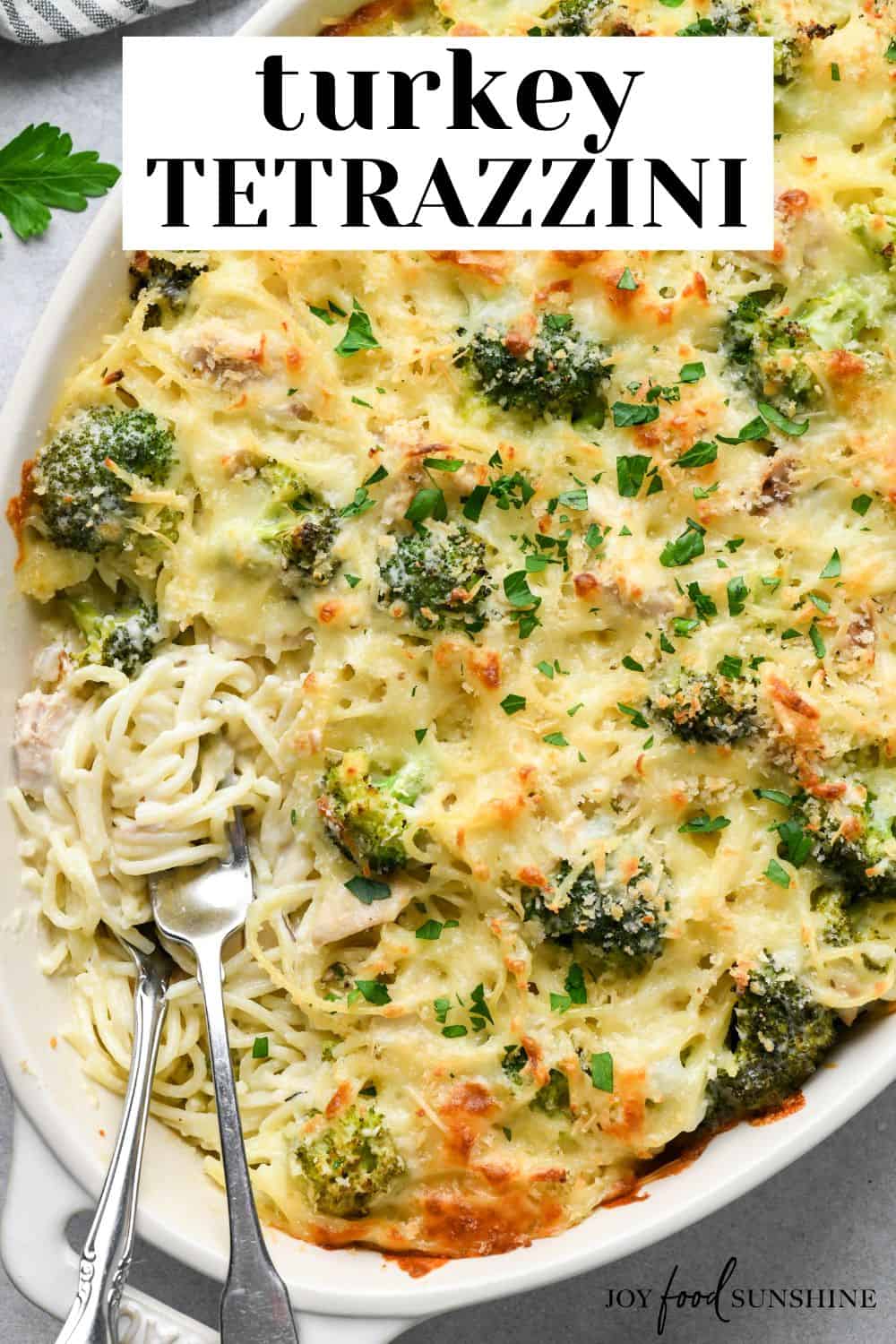 Turkey Tetrazzini - JoyFoodSunshine