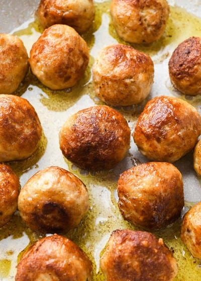 Chicken Meatballs - JoyFoodSunshine