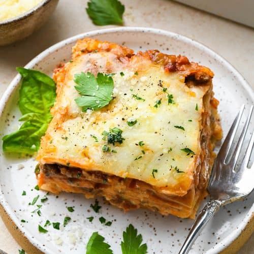Beef Lasagna - JoyFoodSunshine