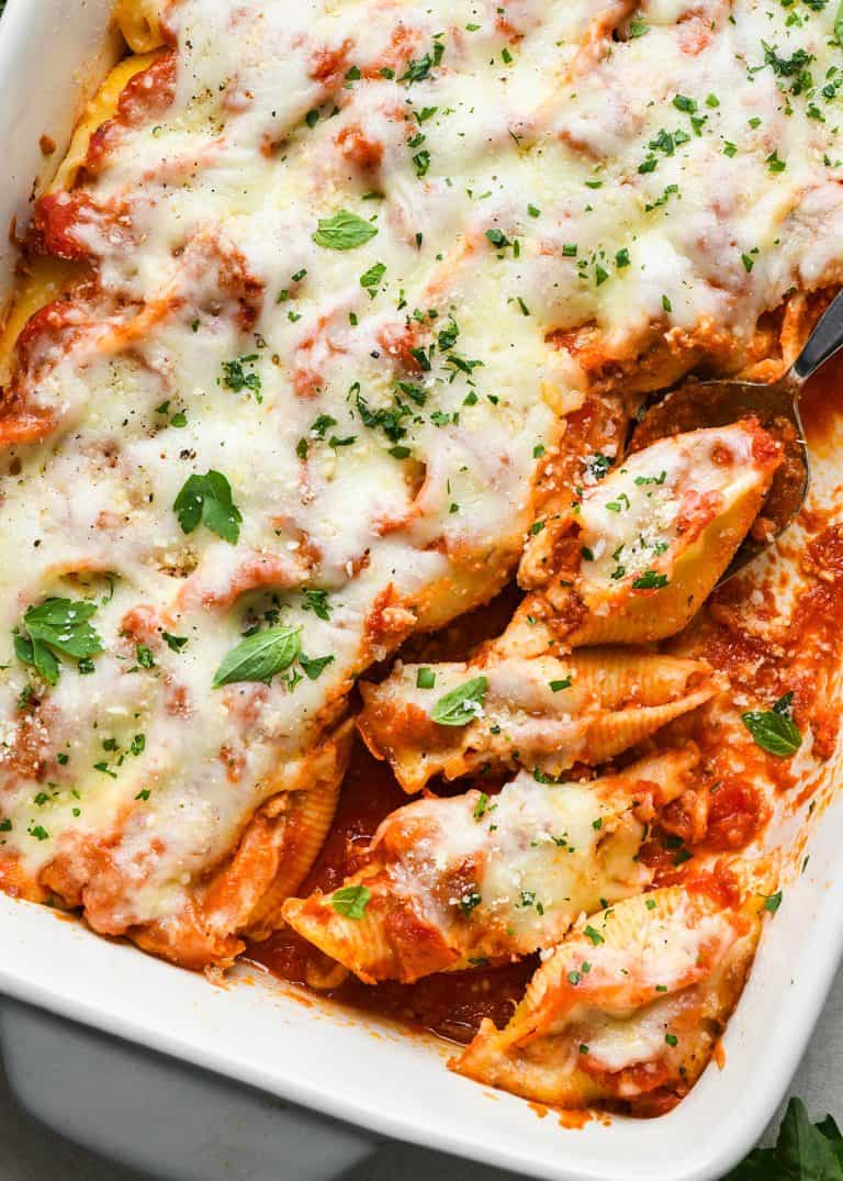 Stuffed Shells - JoyFoodSunshine