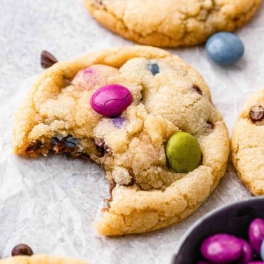 M & M Cookies - JoyFoodSunshine