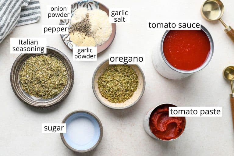 Easy Homemade Pizza Sauce Recipe (5 Minutes) JoyFoodSunshine