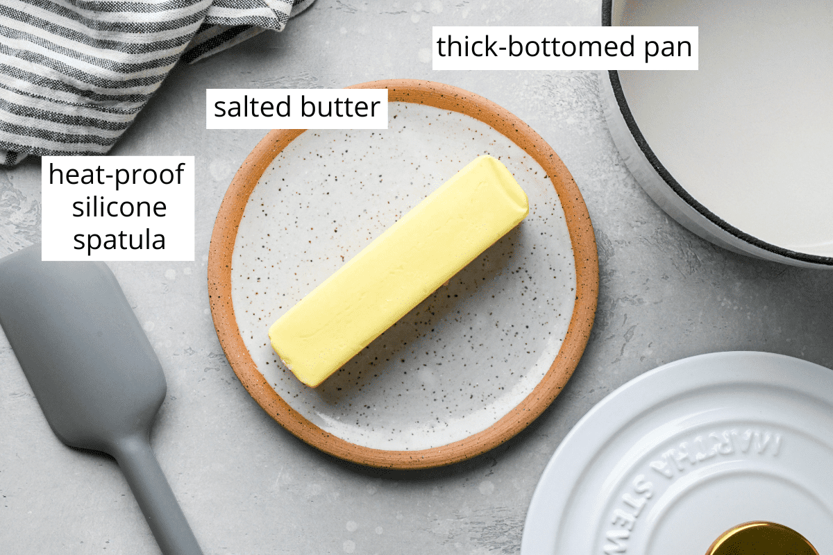 ingredients in this brown butter recipe