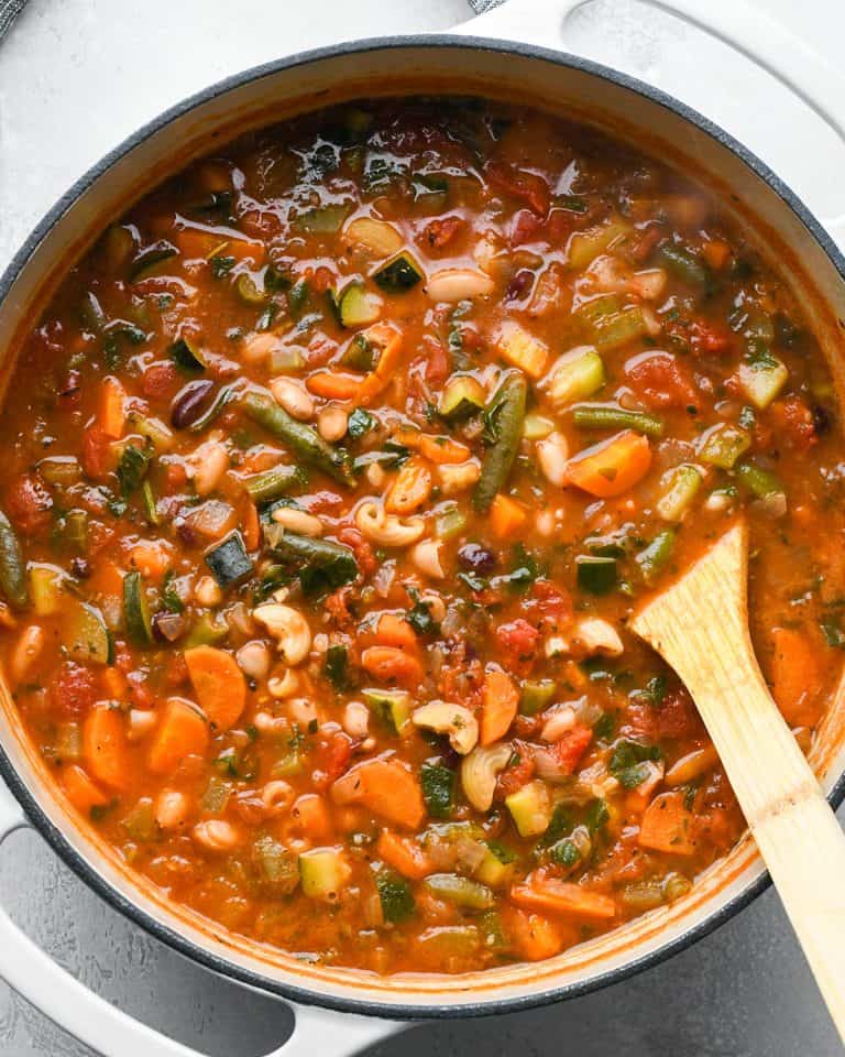 Minestrone Soup Recipe - JoyFoodSunshine