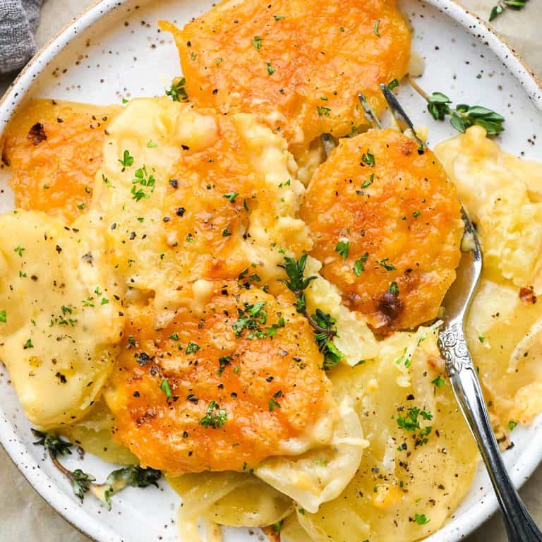 Au Gratin Potatoes Recipe - JoyFoodSunshine