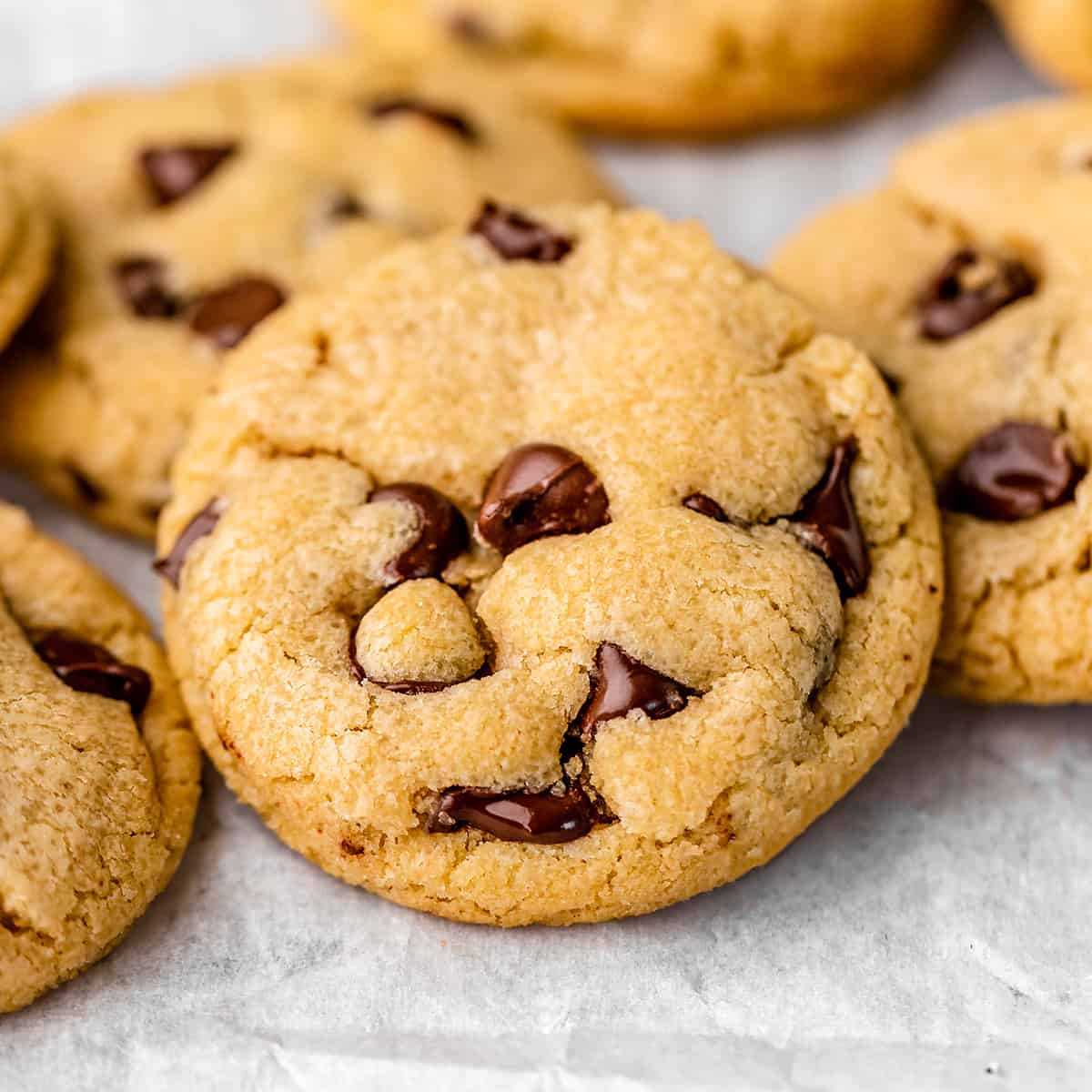 6 Small Batch Chocolate Chip Cookies