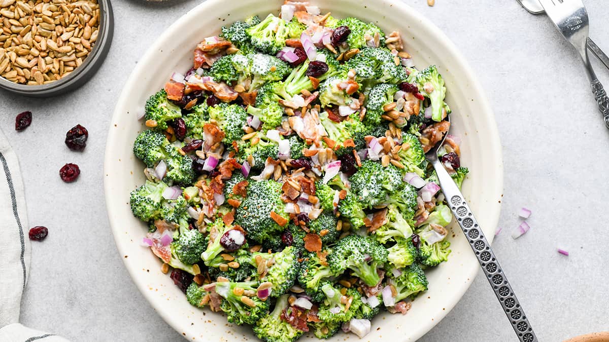 Broccoli Salad - JoyFoodSunshine