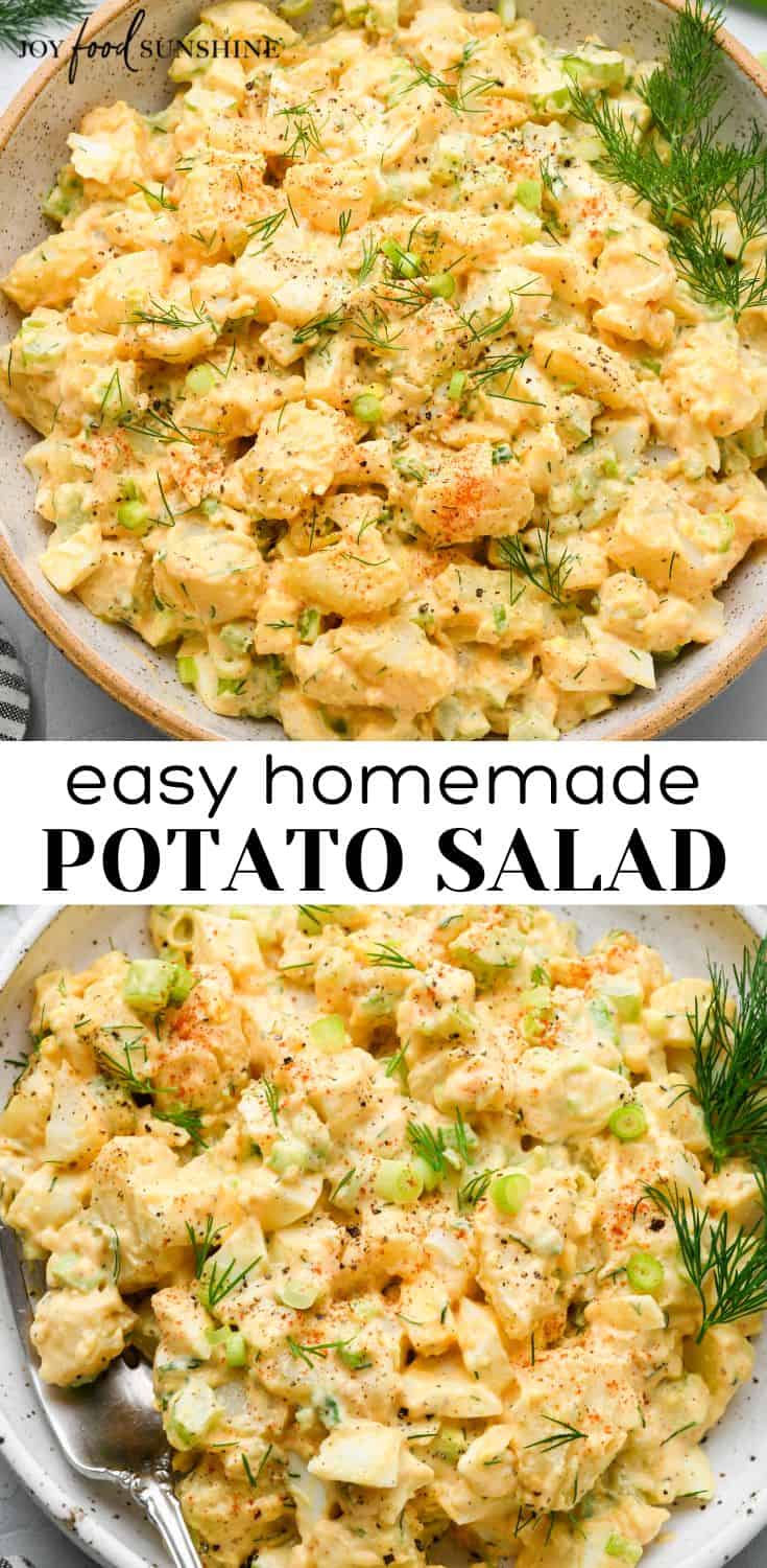 Easy Potato Salad Recipe - JoyFoodSunshine