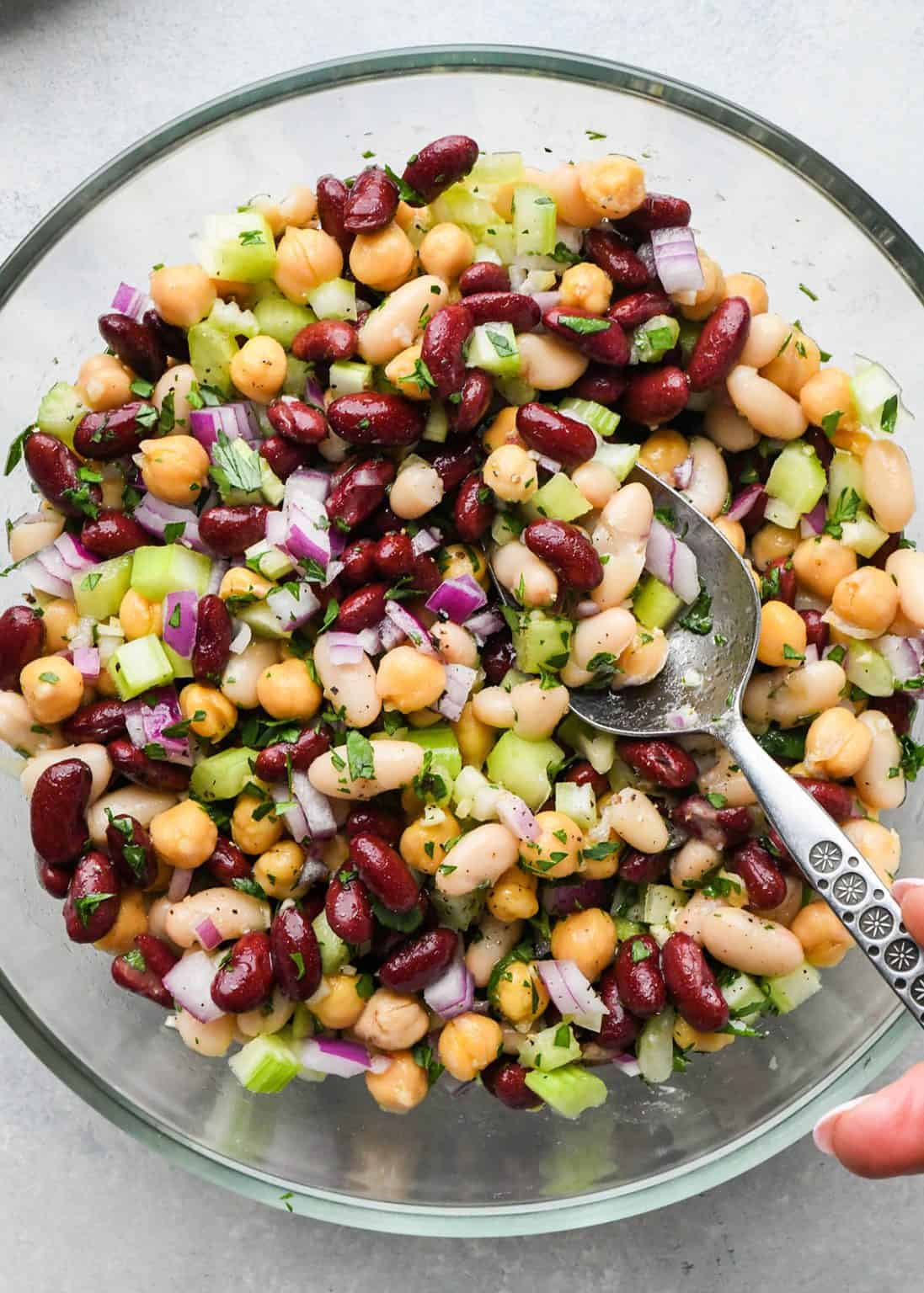 3 Bean Salad - JoyFoodSunshine