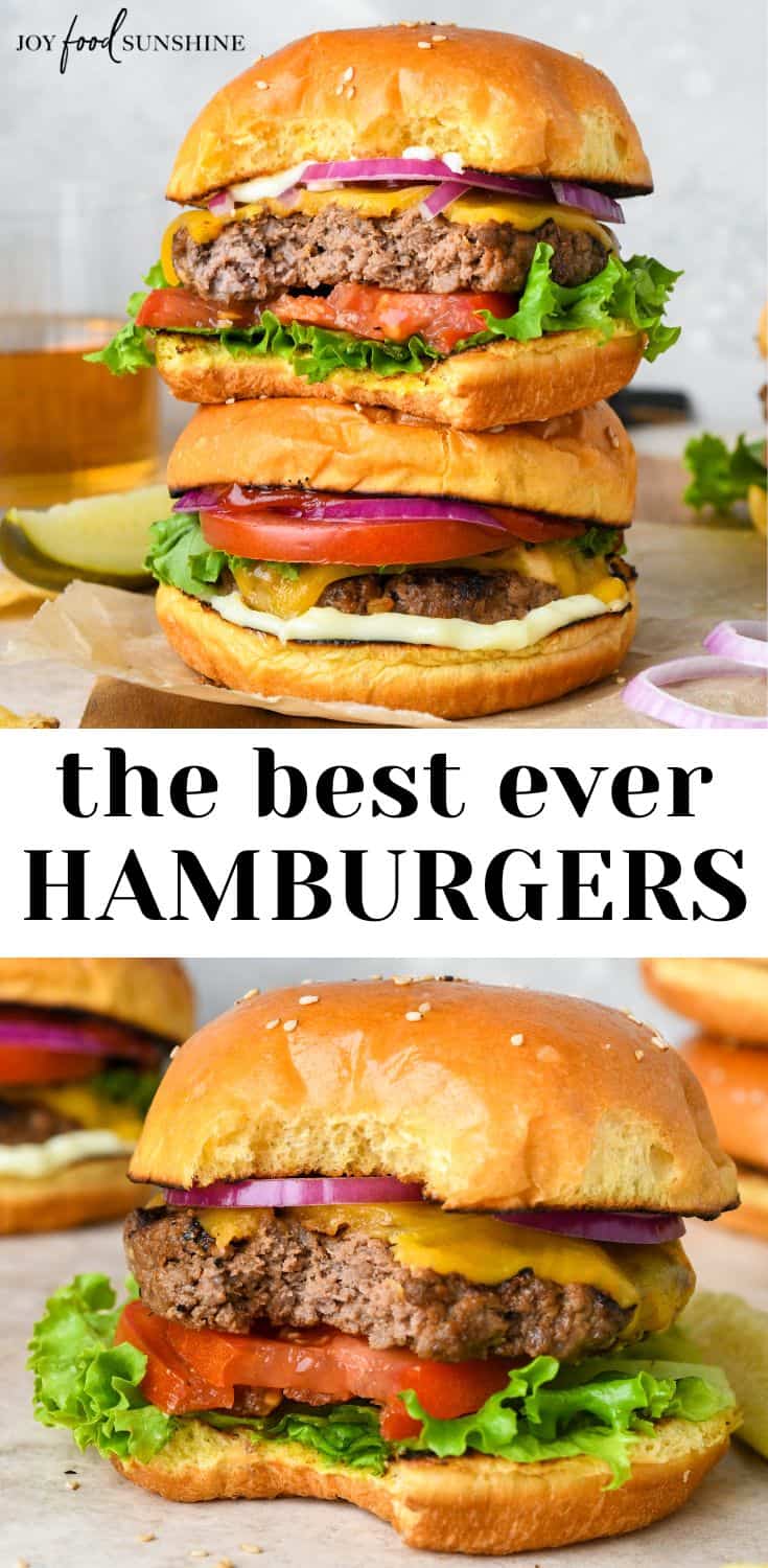 Best Hamburger Recipe - JoyFoodSunshine