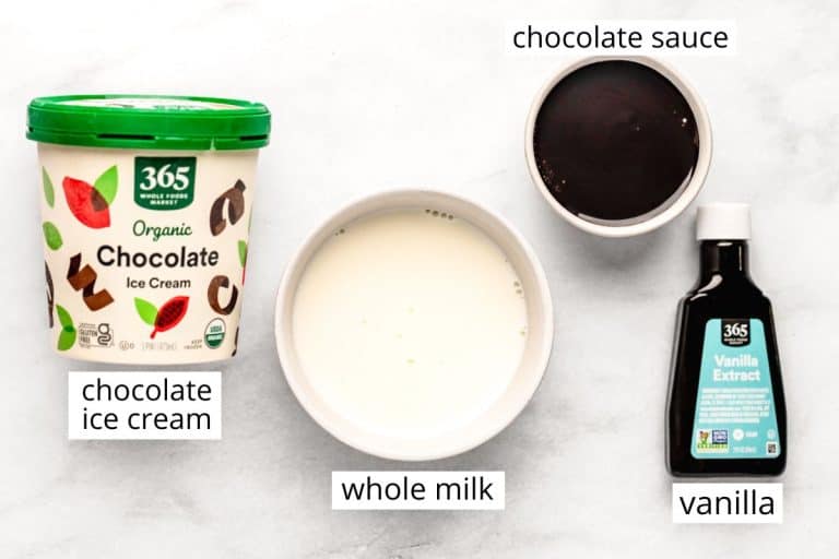 Chocolate Milkshake Recipe - JoyFoodSunshine