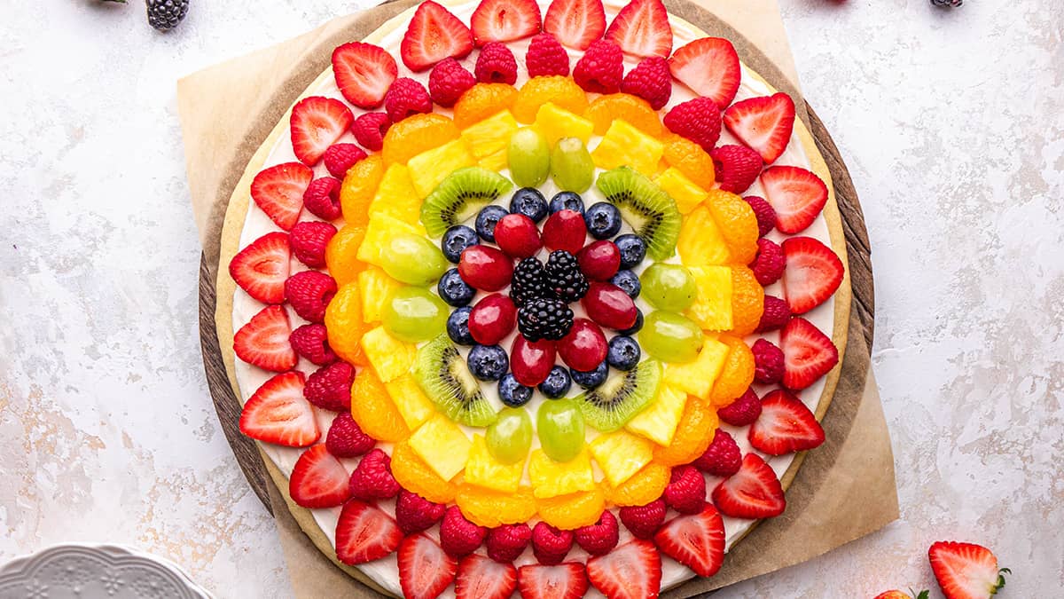 Fruit Pizza JoyFoodSunshine
