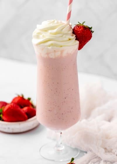 Strawberry Milkshake - Joyfoodsunshine