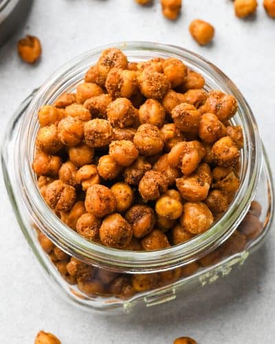 Crispy Roasted Chickpeas - JoyFoodSunshine