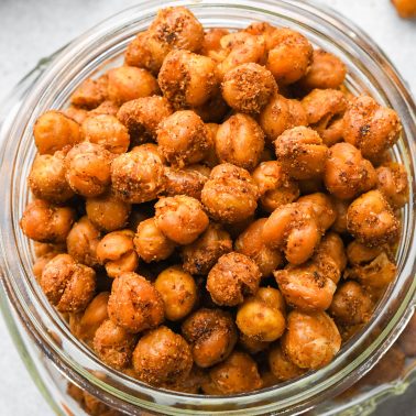 Crispy Roasted Chickpeas - JoyFoodSunshine