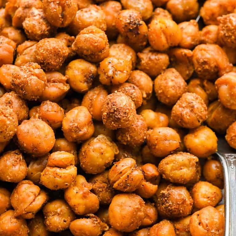 Crispy Roasted Chickpeas - JoyFoodSunshine