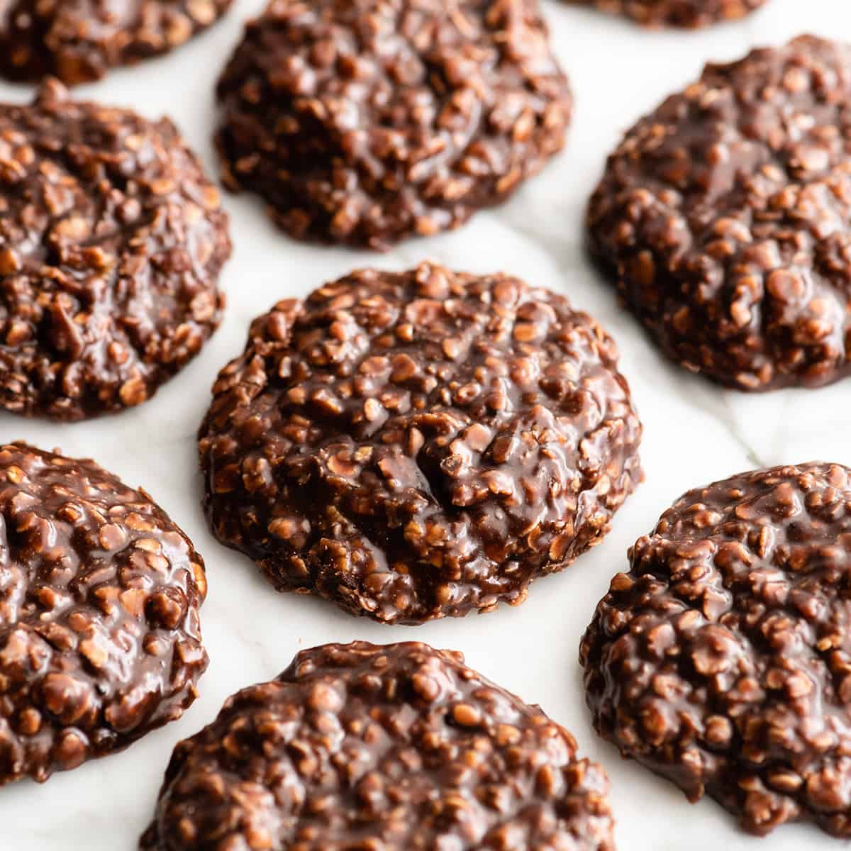 7 chocolate peanut butter no bake cookies