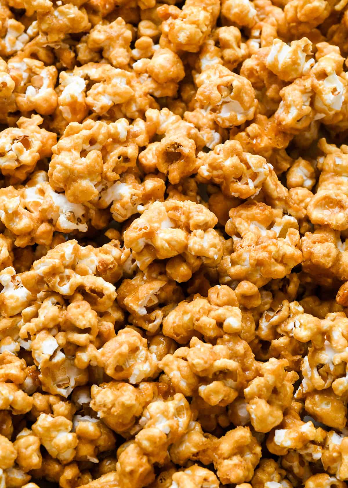 up close photo of Caramel Popcorn