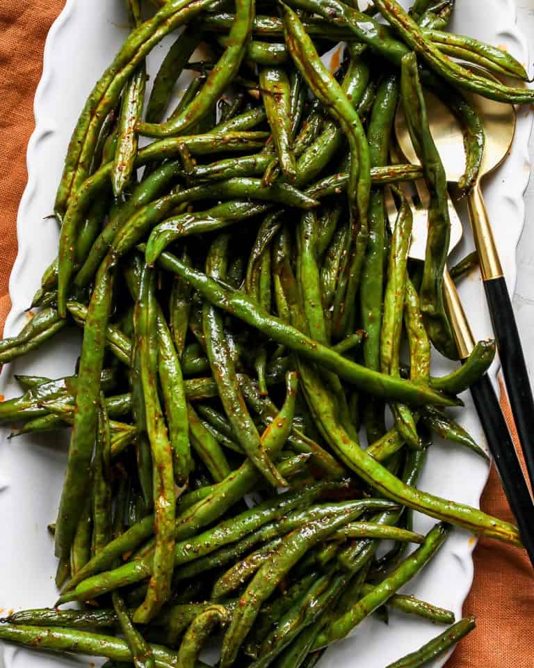 Oven Roasted Green Beans - JoyFoodSunshine