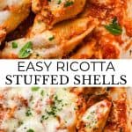 Stuffed Shells - JoyFoodSunshine