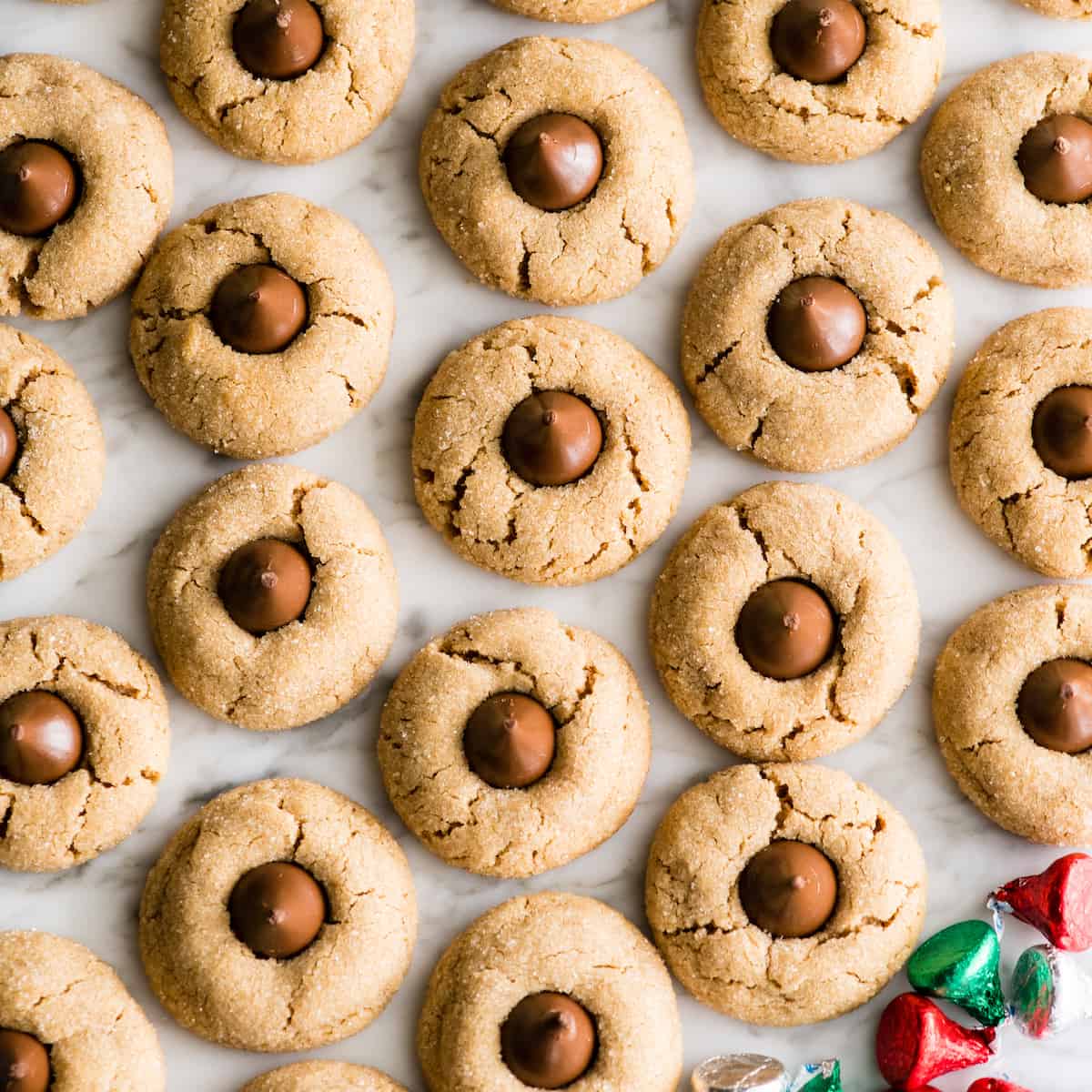 Best Christmas Cookies - peanut butter blossoms
