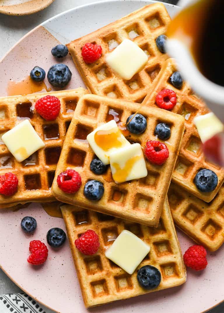 Best Waffles Recipe - JoyFoodSunshine