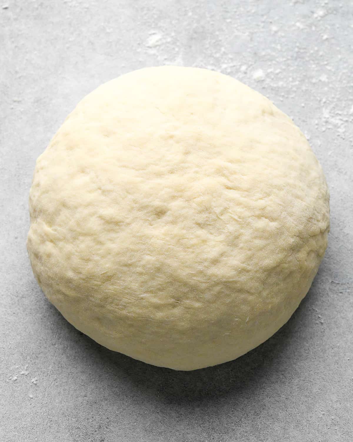 How to Make Pizza dough formed into a ball