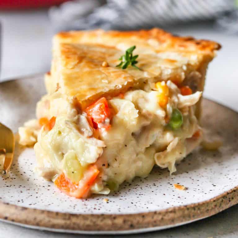 Leftover Turkey Pot Pie - JoyFoodSunshine