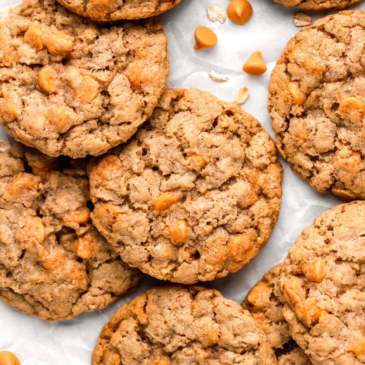 7 Oatmeal Butterscotch Cookies