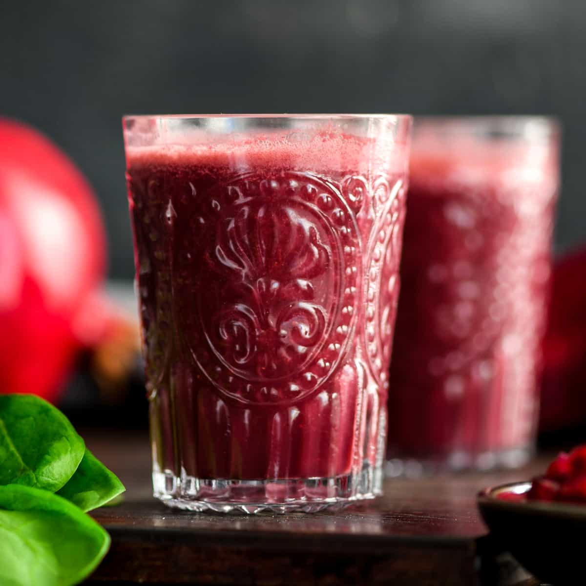 Healthy Smoothie Recipes pomegranate beet smoothie