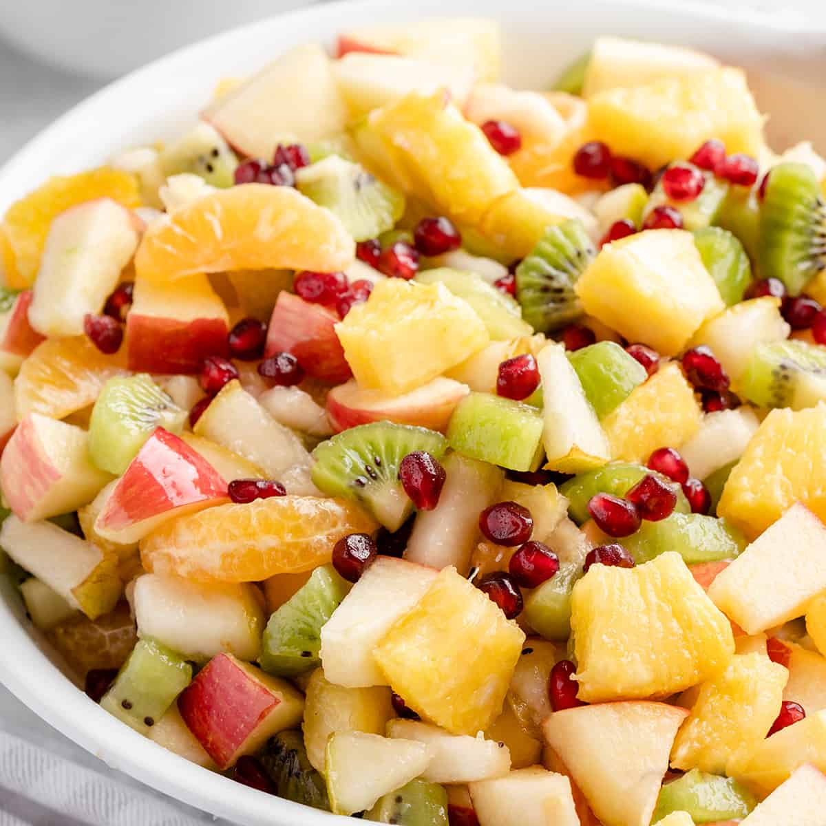 Healthy breakfast Ideas winter fruit salad