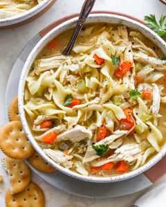 Chicken Noodle Soup - JoyFoodSunshine