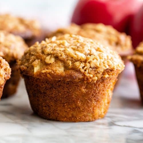 Cinnamon Apple Muffins - JoyFoodSunshine