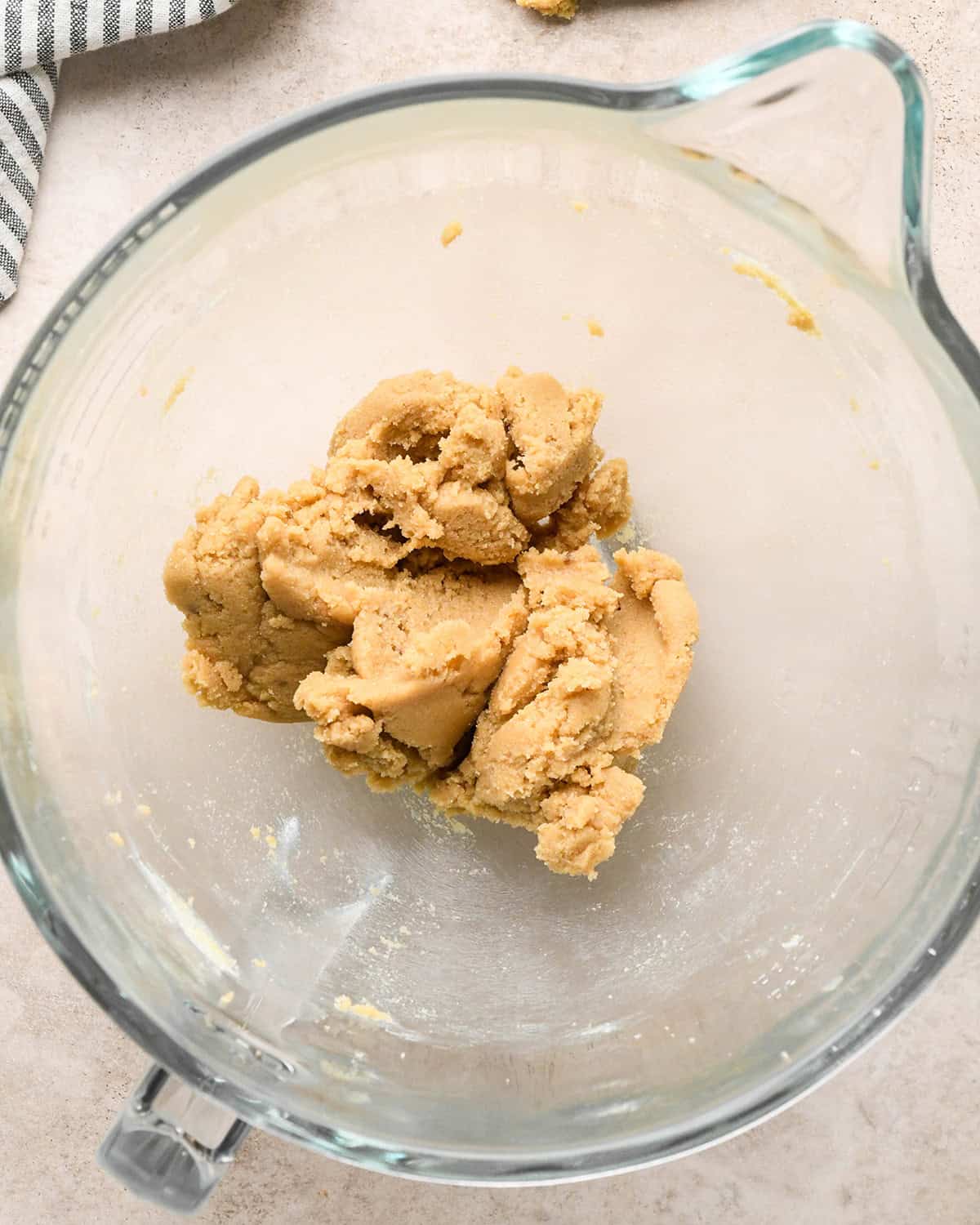 How to Make Iced Oatmeal Cookies - after beating butter and sugars together