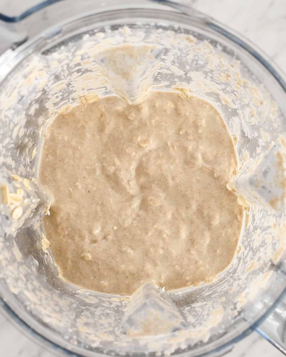 how to make Peanut Butter Overnight Oats in a blender
