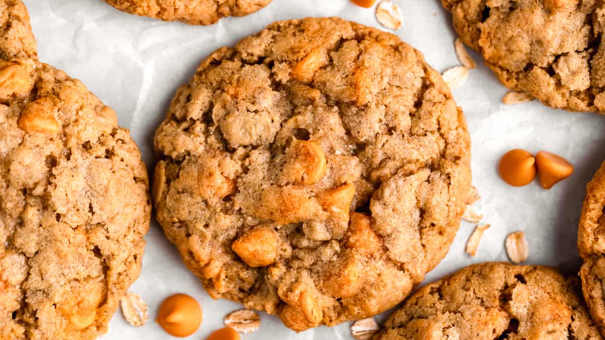 Oatmeal Butterscotch Cookies (Scotchies) - JoyFoodSunshine