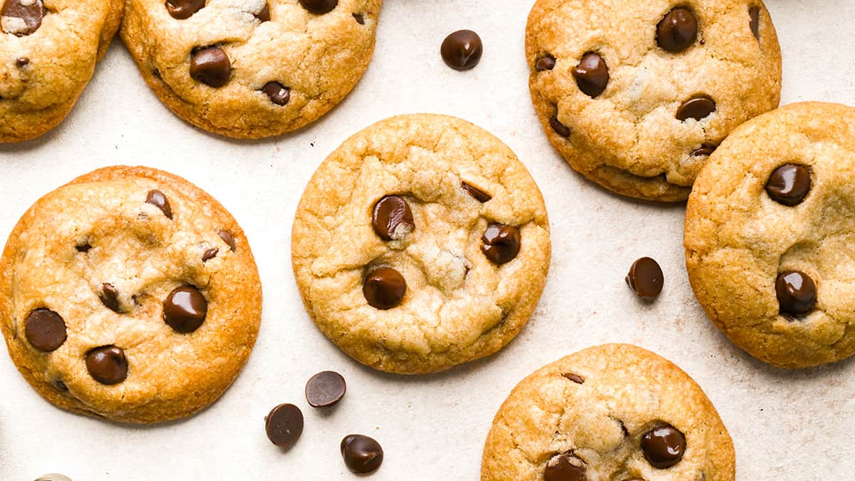 Vegan Chocolate Chip Cookies - JoyFoodSunshine