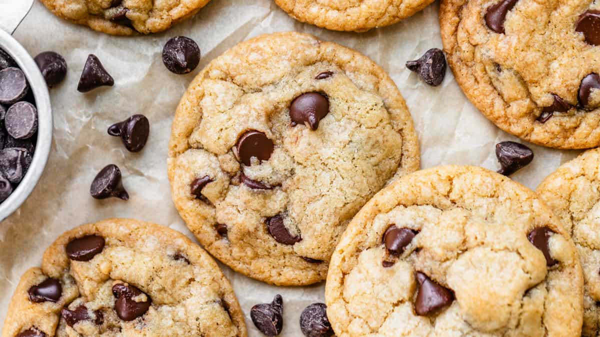 Dairy Free Chocolate Chip Cookies - JoyFoodSunshine