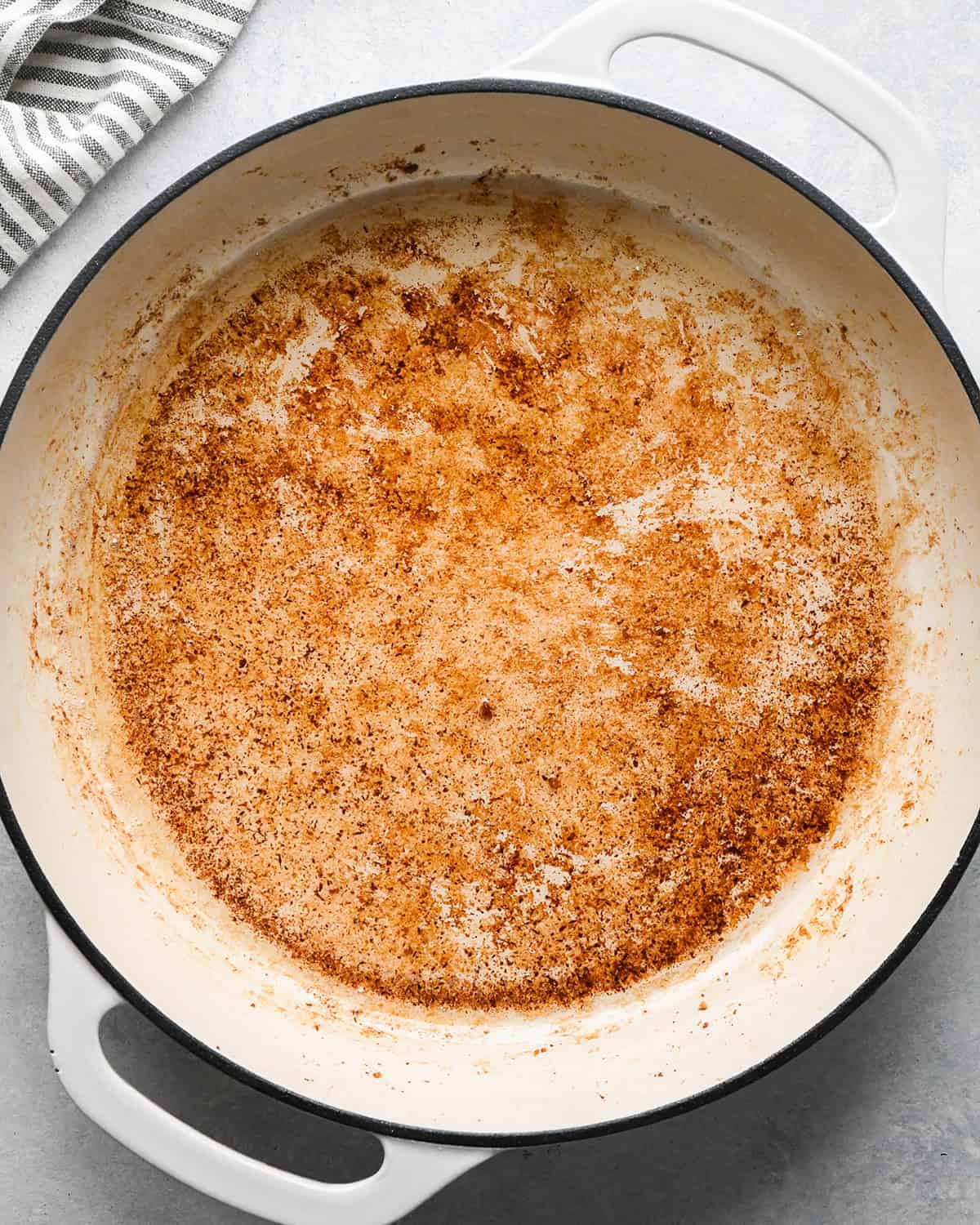 bacon grease in a pan