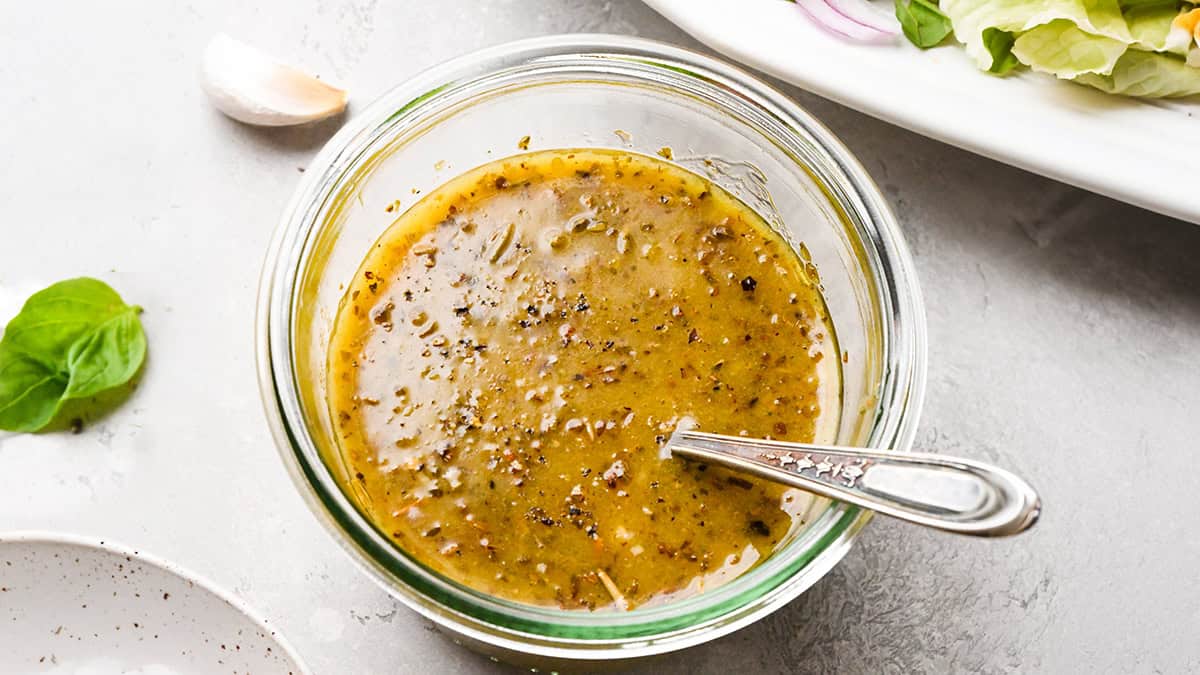 best italian salad dressing recipe ever Italian Pasta Salad with Homemade Italian Dressing