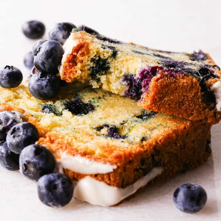 Blueberry Bread - JoyFoodSunshine